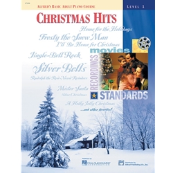 Alfred's Basic Adult Piano Course: Christmas Hits Book - 1