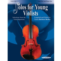 Solos for Young Violists Volume 1 -