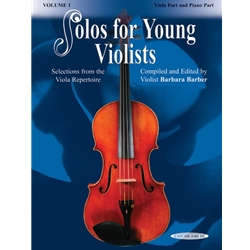 Solos for Young Violists Volume 1 -