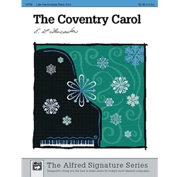 The Coventry Carol - Late Intermediate