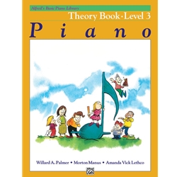Alfred's Basic Piano Library: Theory Book - 3