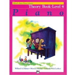 Alfred's Basic Piano Library: Theory Book - 4