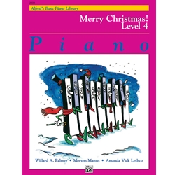 Alfred's Basic Piano Library: Merry Christmas! Book - 4