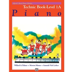 Alfred's Basic Piano Library: Technic Book - 1A