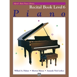 Alfred's Basic Piano Library: Recital Book - 6