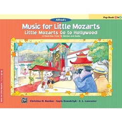 Music for Little Mozarts: Little Mozarts Go to Hollywood, Pop Book - 1 & 2