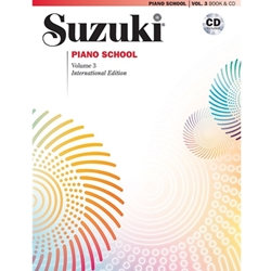 Suzuki Piano School 3 NIE w/CD -