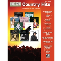 10 for 10 Sheet Music: Country Hits - Easy