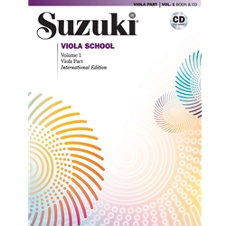 Suzuki Viola School, Volume 1 - International Edition -