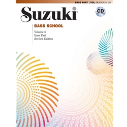 Suzuki Bass School, Volume 3 - Revised Edition -