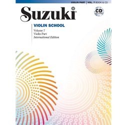 Suzuki Violin School, Volume 7 - International Edition -