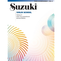 Suzuki Violin School, Volume 8 - Revised Edition -