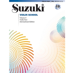 Suzuki Violin School, Volume 8 - Revised Edition -