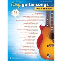 Alfred's Easy Guitar Songs: Rock and Pop - Easy