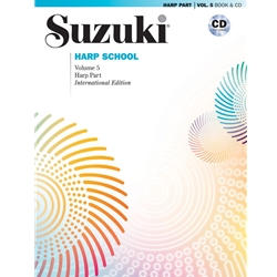 Suzuki Harp School, Volume 5 - International Edition - 5