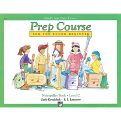 Alfred's Basic Piano Prep Course: Notespeller Book - C