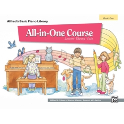 Alfred's Basic Piano Library: All In One Course - 1