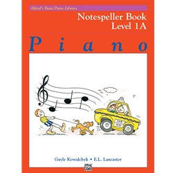 Alfred's Basic Piano Library: Notespeller Book - 1A