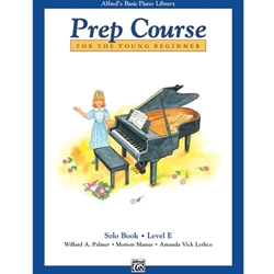 Alfred's Basic Piano Prep Course: Solo Book - E