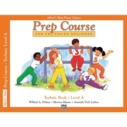 Alfred's Basic Piano Prep Course: Technic Book - A