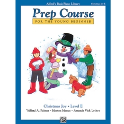 Alfred's Basic Piano Prep Course: Christmas Joy! Book - E