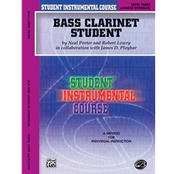 Student Instrumental Course: Bass Clarinet Student, Level III - Advanced