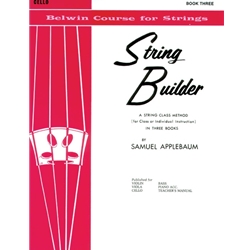 Belwin Course for Strings: String Builder, Book 3 - Intermediate