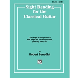 Sight Reading For The Classical Guitar - Levels 4 & 5 -