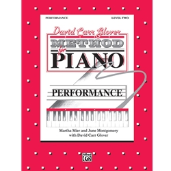 David Carr Glover Method for Piano: Performance - 2