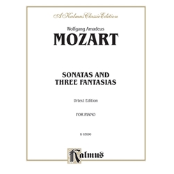 Sonatas and Three Fantasias (Urtext Edition) - Advanced