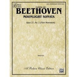 Moonlight Sonata, Opus 27, No. 2 (First Movement) - Late Intermediate