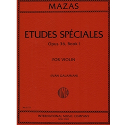Etudes Speciales Op.36, Book I -