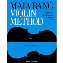 Maia Bang Violin Method Part I (En/Sp) -