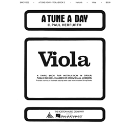 A Tune A Day for Viola, Book 3 - Advanced