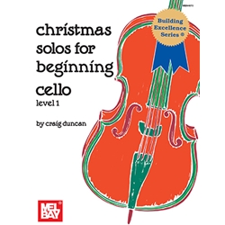 Christmas Solos for Beginning Cello - Beginning