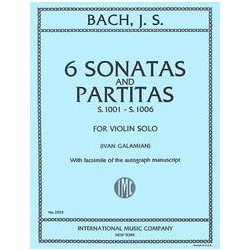 6 Sonatas and Partitas -