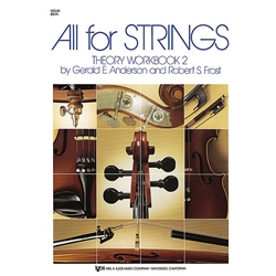 All for Strings, Theory Workbook 2 - Beginning