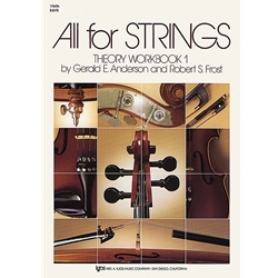 All For Strings, Theory Workbook 1 - Beginning