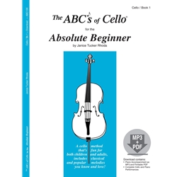 ABC's Of Cello Book for the Absolute Beginner Book 1 - 1