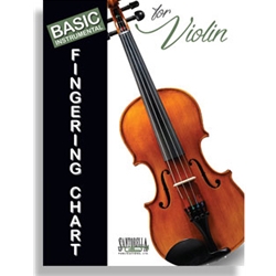 Basic Instrumental Fingering Chart for Violin -