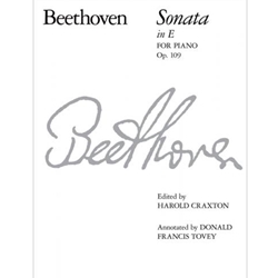 Sonata in E for Piano Opus 109 -