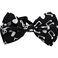 Music Notes Bow Tie