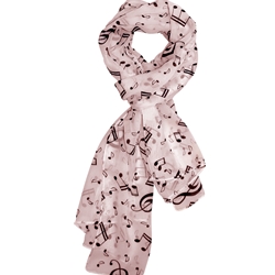 Lightweight Scarf with Notes
