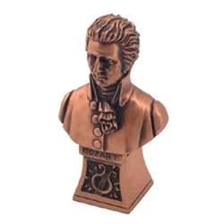 Mozart Bronze Bust