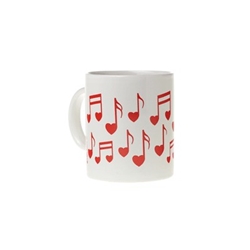 Heart Notes Mug