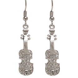 Violin Earrings