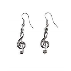 Treble Clef Earrings