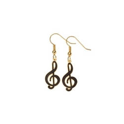 G Clef Earrings