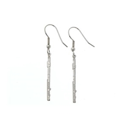 Flute Earrings