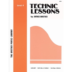 Bastien Piano Library: Technic Lessons - 4